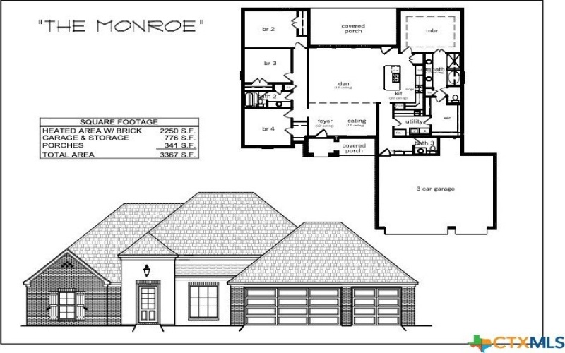 1307 Shirley Faye Lane, Salado, TX 76571, 4 Bedrooms Bedrooms, ,2 BathroomsBathrooms,Residential,For Sale,1307 Shirley Faye Lane,576976