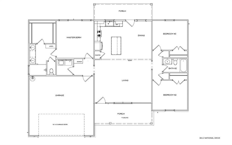 3832 National Drive, Abilene, TX 79602, 3 Bedrooms Bedrooms, ,2 BathroomsBathrooms,Residential,For Sale,3832 National Drive,20920470