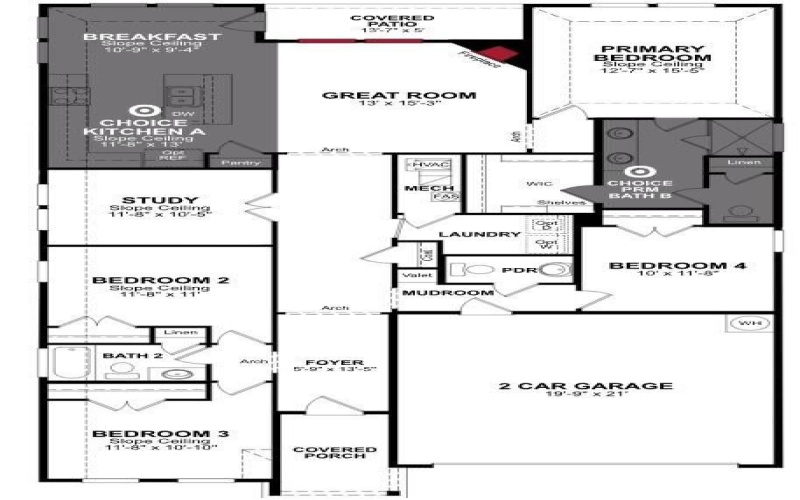 2425 Swinley Forest Street, Celina, TX 75009, 4 Habitaciones Habitaciones , ,2 BañosBaños,Residential,En Venta,2425 Swinley Forest Street,20901453