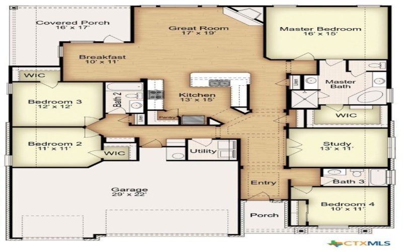 10712 Campsite Cove, Temple, TX 76502, 4 Habitaciones Habitaciones , ,3 BañosBaños,Residential,En Venta,10712 Campsite Cove,580184