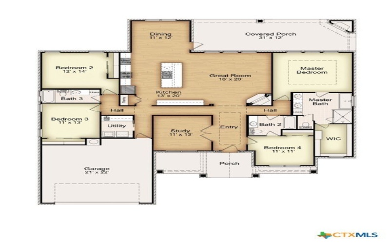 10720 Campsite Cove, Temple, TX 76502, 4 Bedrooms Bedrooms, ,3 BathroomsBathrooms,Residential,For Sale,10720 Campsite Cove,580190