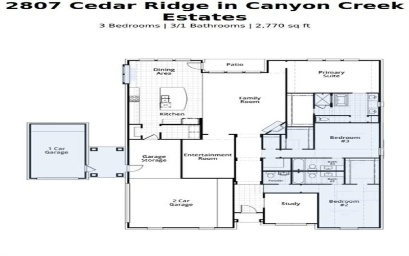 2807 Cedar Ridge, Sherman, TX 75092, 3 Habitaciones Habitaciones , ,3 BañosBaños,Residential,En Venta,2807 Cedar Ridge,20861192