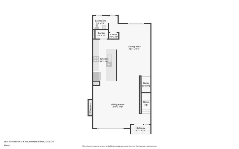 2524 Havenhurst Street #105, Farmers Branch, TX 75234, 3 Bedrooms Bedrooms, ,3 BathroomsBathrooms,Residential,For Sale,2524 Havenhurst Street,20862440