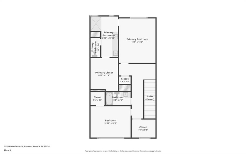 2524 Havenhurst Street #102, Farmers Branch, TX 75234, 3 Habitaciones Habitaciones , ,3 BañosBaños,Residential,En Venta,2524 Havenhurst Street,20932048