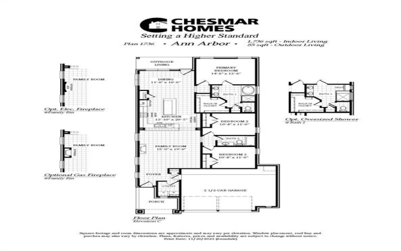 3510 Riley Street, Fate, TX 75087, 3 Bedrooms Bedrooms, ,2 BathroomsBathrooms,Residential,For Sale,3510 Riley Street,20939114
