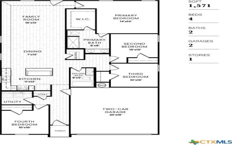 3009 Gillespie Court, Temple, TX 76501, 4 Bedrooms Bedrooms, ,2 BathroomsBathrooms,Residential,For Sale,3009 Gillespie Court,536534