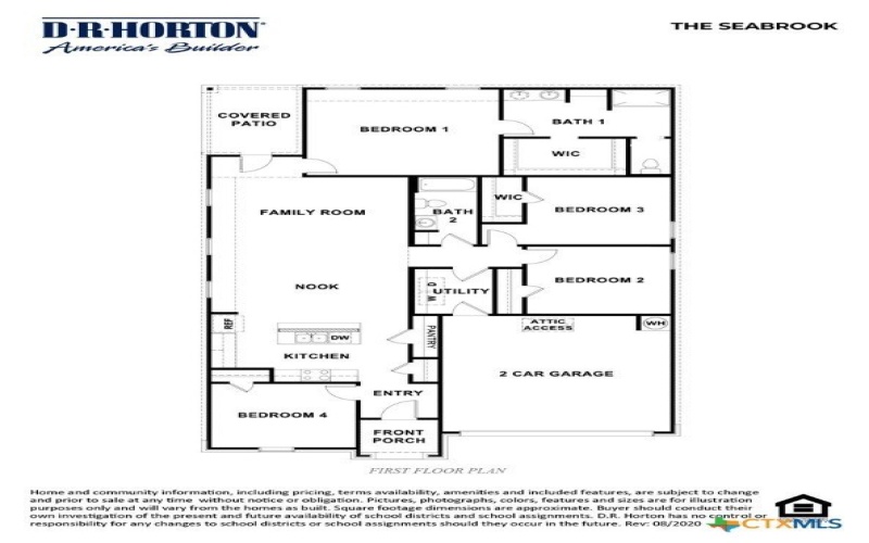 8904 Flat Iron Drive, Temple, TX 76502, 4 Bedrooms Bedrooms, ,2 BathroomsBathrooms,Residential,For Sale,8904 Flat Iron Drive,580487