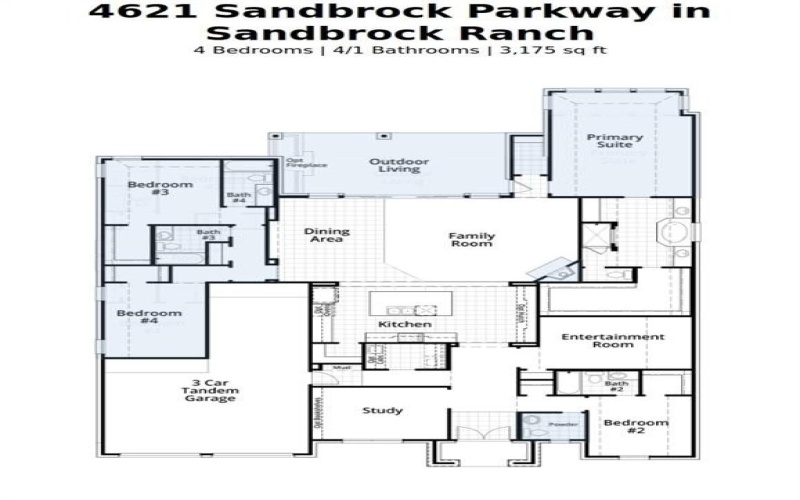 4621 Sandbrock Parkway, Aubrey, TX 76227, 4 Habitaciones Habitaciones , ,5 BañosBaños,Residential,En Venta,4621 Sandbrock Parkway,20940936
