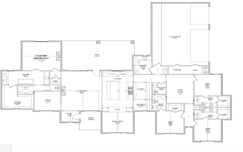5305 County Rd 7670, Lubbock, TX 79424, 4 Habitaciones Habitaciones , ,5 BañosBaños,Residential,En Venta,5305 County Rd 7670,202554958