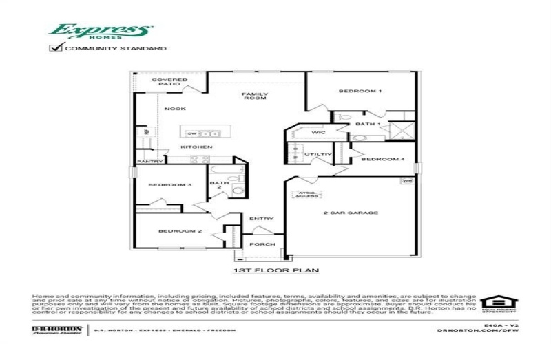 2019 Peregrine Way, Crandall, TX 75114, 4 Bedrooms Bedrooms, ,2 BathroomsBathrooms,Residential,For Sale,2019 Peregrine Way,20943632