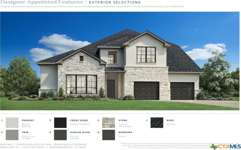 5732 Tug Point, New Braunfels, TX 78130, 4 Habitaciones Habitaciones , ,5 BañosBaños,Residential,En Venta,5732 Tug Point,0,580827