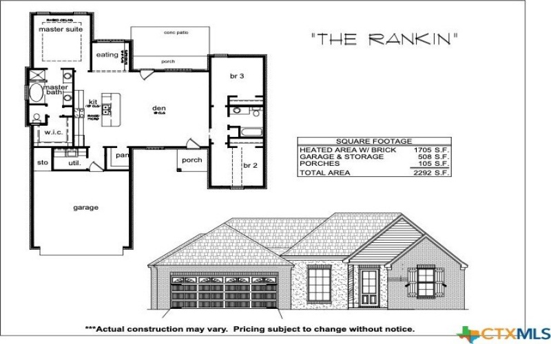 1207 Rylee Lane, Salado, TX 76571, 3 Bedrooms Bedrooms, ,2 BathroomsBathrooms,Residential,For Sale,1207 Rylee Lane,0,581095