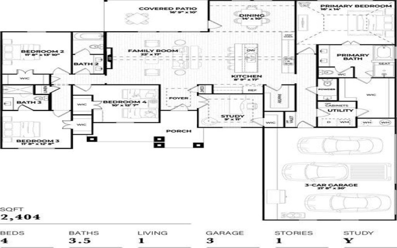 1473 Saguaro, Joshua, TX 76058, 4 Habitaciones Habitaciones , ,3 BañosBaños,Residential,En Venta,1473 Saguaro,20946935