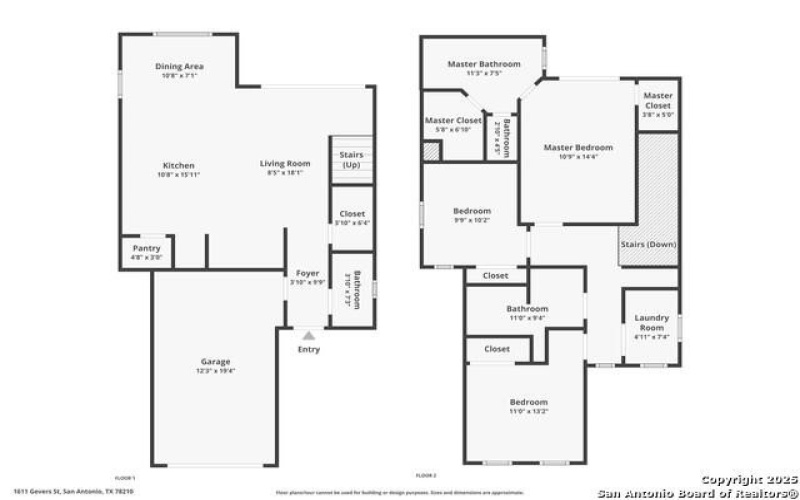 1611 S Gevers #102, San Antonio, TX 78210, 3 Bedrooms Bedrooms, ,2 BathroomsBathrooms,Residential,For Sale,1611 S Gevers #102,1869581