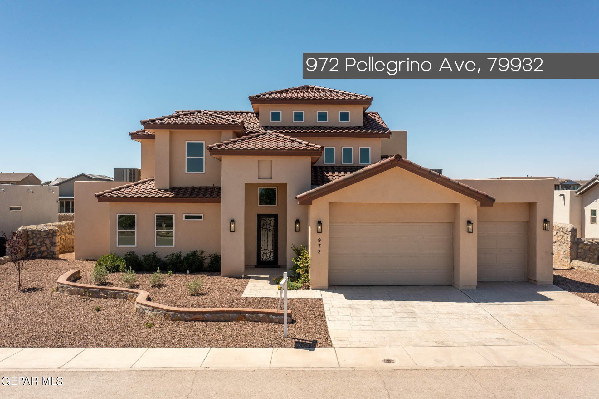 972 Pellegrino Avenue, El Paso, TX 79932, 5 Bedrooms Bedrooms, ,3 BathroomsBathrooms,Residential,For Sale,972 Pellegrino Avenue,915206