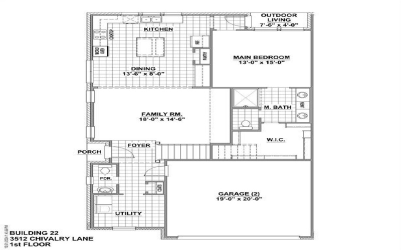 3512 Chivalry Drive, Lewisville, TX 75056, 4 Habitaciones Habitaciones , ,3 BañosBaños,Residential,En Venta,3512 Chivalry Drive,20950252