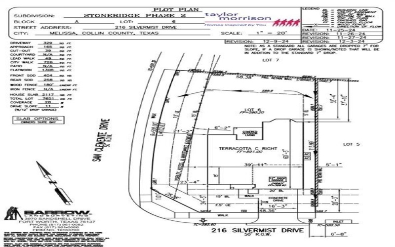 216 Silvermist Drive, Melissa, TX 75454, 4 Habitaciones Habitaciones , ,3 BañosBaños,Residential,En Venta,216 Silvermist Drive,20953300