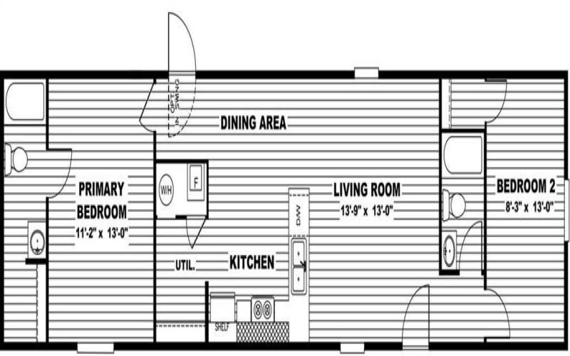 108 St Michaels Drive, Trinidad, TX 75163, 2 Habitaciones Habitaciones , ,2 BañosBaños,Residential,En Venta,108 St Michaels Drive,20882182
