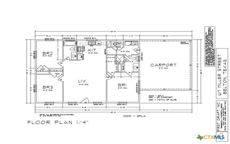 1617 E Miller St, Belton, TX 76513, 3 Bedrooms Bedrooms, ,2 BathroomsBathrooms,Residential,For Sale,1617 E Miller St,582274