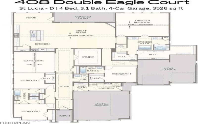 408 Double Eagle Court, Heath, TX 75032, 4 Bedrooms Bedrooms, ,3 BathroomsBathrooms,Residential,For Sale,408 Double Eagle Court,20961626