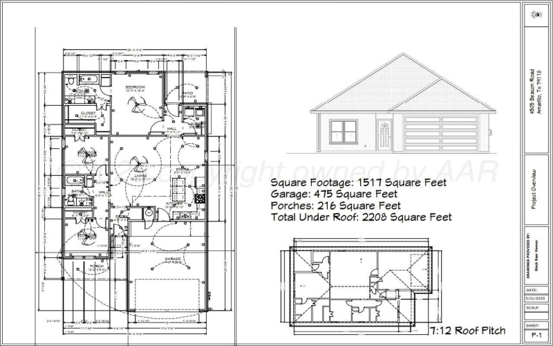 4505 Beacon Road, Amarillo, TX 79118, 3 Habitaciones Habitaciones , ,2 BañosBaños,Residential,En Venta,4505 Beacon Road,25-5216