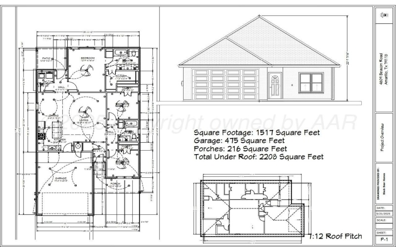 4609 Beacon Road, Amarillo, TX 79118, 3 Habitaciones Habitaciones , ,2 BañosBaños,Residential,En Venta,4609 Beacon Road,25-5217