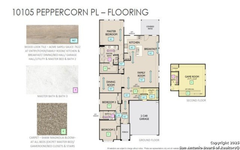 10105 Peppercorn Pl., Schertz, TX 78108, 3 Habitaciones Habitaciones , ,3 BañosBaños,Residential,En Venta,10105 Peppercorn Pl.,1874718