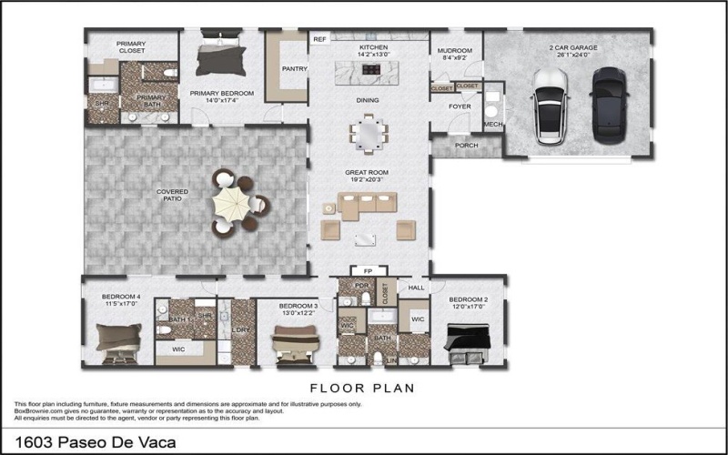 1603 Paseo De Vaca St, San Angelo, TX 76901, 4 Habitaciones Habitaciones , ,3 BañosBaños,Residential,En Venta,1603 Paseo De Vaca St,127851