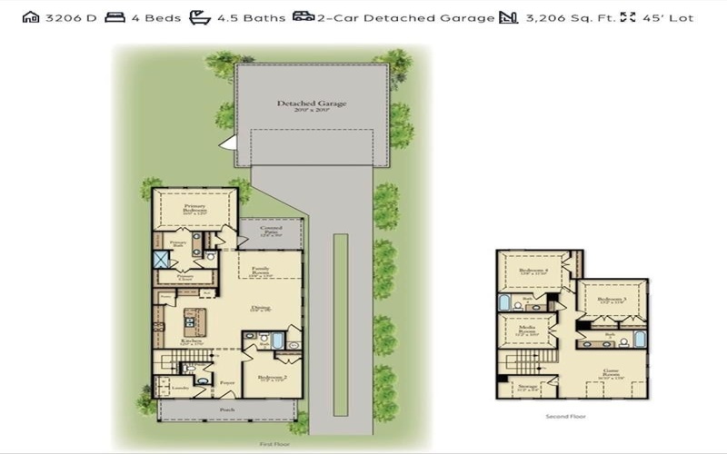 1904 Holland Drive, Van Alstyne, TX 75495, 4 Bedrooms Bedrooms, ,5 BathroomsBathrooms,Residential,For Sale,1904 Holland Drive,20970008
