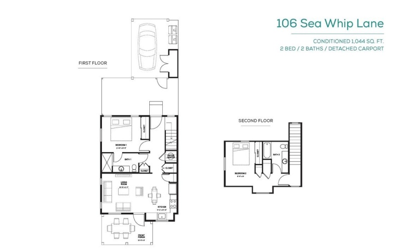 106 Sea Whip Lane, Port Aransas, TX 78373, 2 Bedrooms Bedrooms, ,2 BathroomsBathrooms,Residential,For Sale,106 Sea Whip Lane,448023