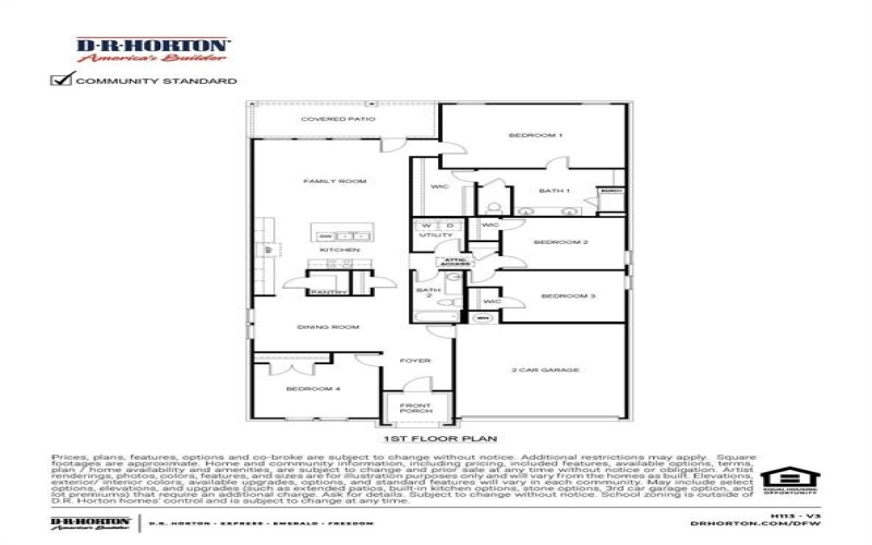 108 Wakefield Road, Fate, TX 75189, 4 Bedrooms Bedrooms, ,2 BathroomsBathrooms,Residential,For Sale,108 Wakefield Road,20979317