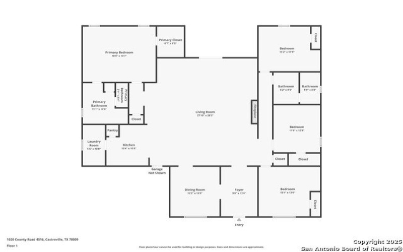 1020 County Road 4516, Castroville, TX 78009, 4 Habitaciones Habitaciones , ,2 BañosBaños,Residential,En Venta,1020 County Road 4516,1878689