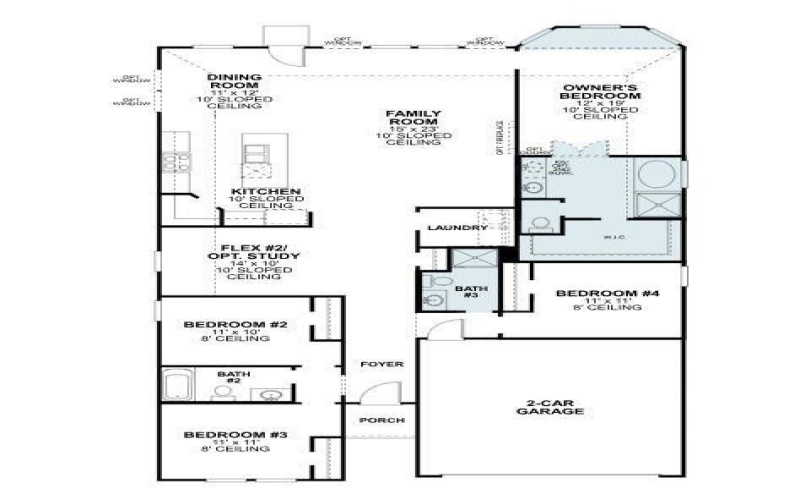 1724 Opaca Drive, Fort Worth, TX 76131, 4 Habitaciones Habitaciones , ,3 BañosBaños,Residential,En Venta,1724 Opaca Drive,20982039