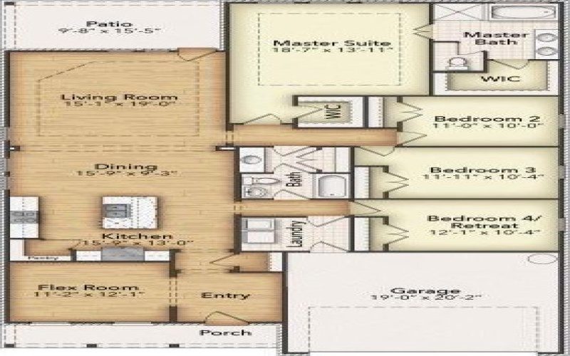 1252 Colca Drive, Springtown, TX 76082, 4 Bedrooms Bedrooms, ,2 BathroomsBathrooms,Residential,For Sale,1252 Colca Drive,20989085