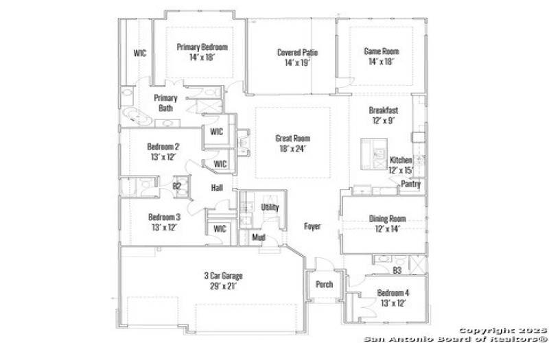 3012 Ashby Park, Bulverde, TX 78163, 4 Habitaciones Habitaciones , ,3 BañosBaños,Residential,En Venta,3012 Ashby Park,1881567