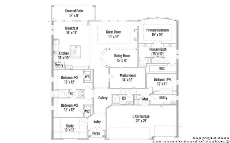 1436 Specie Creek, San Antonio, TX 78260, 4 Bedrooms Bedrooms, ,3 BathroomsBathrooms,Residential,For Sale,1436 Specie Creek,1881616