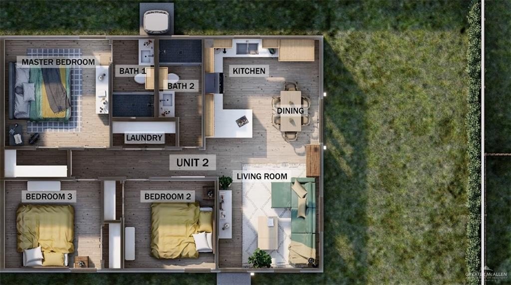 2901 Esteban Avenue #2, Mission, TX 78574, 3 Bedrooms Bedrooms, ,2 BathroomsBathrooms,Residential,For Sale,2901 Esteban Avenue,475390