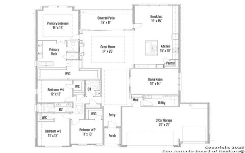 1718 Yardzen Lane, San Antonio, TX 78260, 4 Bedrooms Bedrooms, ,3 BathroomsBathrooms,Residential,For Sale,1718 Yardzen Lane,1881751