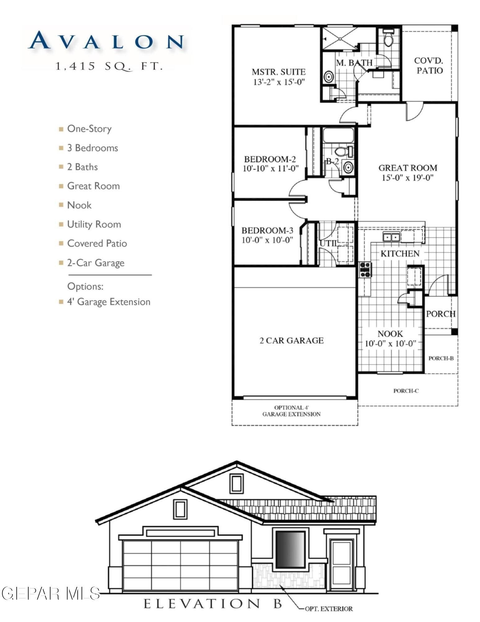 15249 Apex Court, El Paso, TX 79938, 3 Bedrooms Bedrooms, ,1 BathroomBathrooms,Residential,For Sale,15249 Apex Court,925987