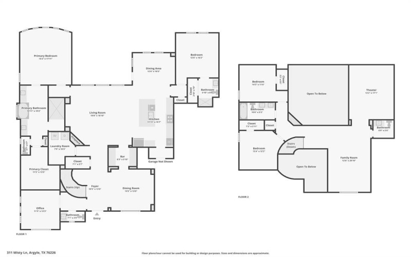 311 Misty Lane, Argyle, TX 76226, 4 Bedrooms Bedrooms, ,3 BathroomsBathrooms,Residential,For Sale,311 Misty Lane,20918083