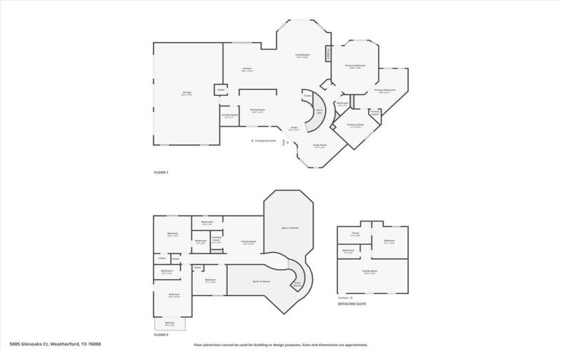 5005 Glenoaks Court, Weatherford, TX 76088, 5 Habitaciones Habitaciones , ,6 BañosBaños,Residential,En Venta,5005 Glenoaks Court,20993258