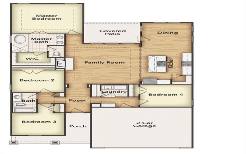 2101 Kelva Drive, Fort Worth, TX 76052, 4 Habitaciones Habitaciones , ,2 BañosBaños,Residential,En Venta,2101 Kelva Drive,20995011