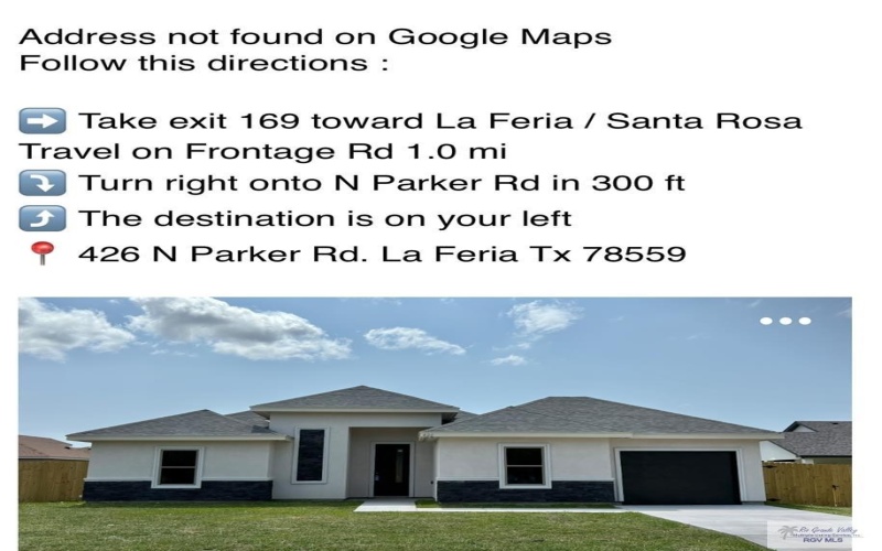 426 N PARKER RD., LA FERIA, TX 78559, 3 Bedrooms Bedrooms, ,2 BathroomsBathrooms,Residential,For Sale,426 N PARKER RD.,29763604