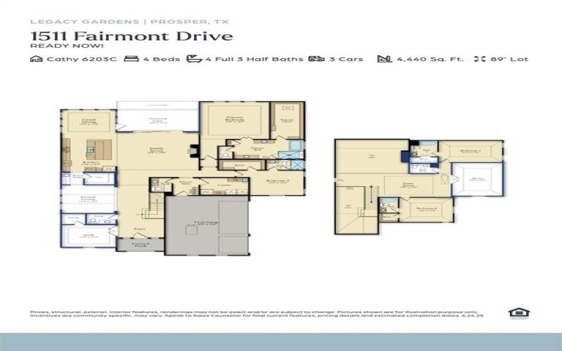 1511 Fairmont Drive, Prosper, TX 75078, 4 Bedrooms Bedrooms, ,5 BathroomsBathrooms,Residential,For Sale,1511 Fairmont Drive,20993926