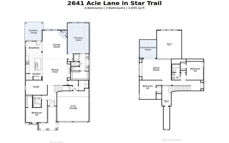 2641 Acie Lane, Prosper, TX 75078, 4 Bedrooms Bedrooms, ,3 BathroomsBathrooms,Residential,For Sale,2641 Acie Lane,20997949