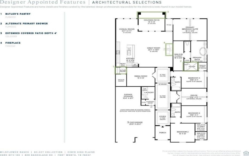 829 Ranchland Road, Fort Worth, TX 76247, 4 Habitaciones Habitaciones , ,3 BañosBaños,Residential,En Venta,829 Ranchland Road,20999304