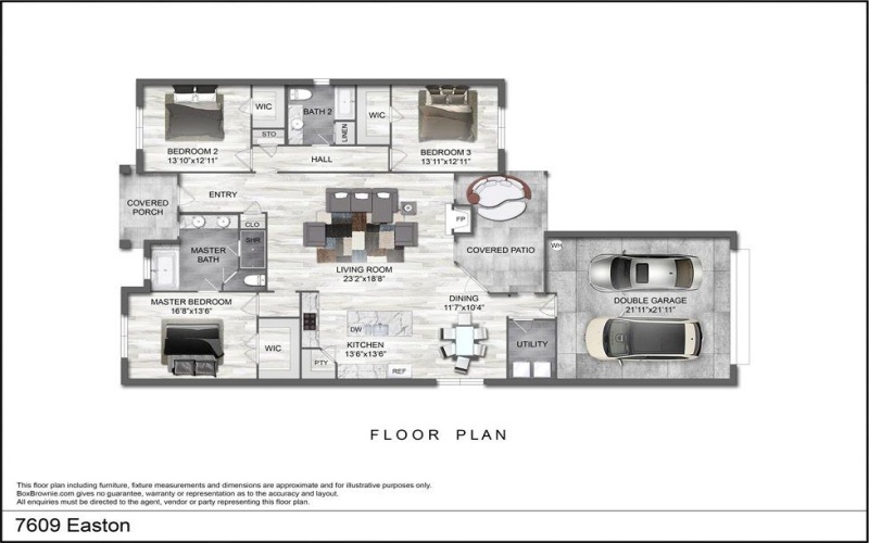 7609 Easton Ave, San Angelo, TX 76904, 3 Habitaciones Habitaciones , ,2 BañosBaños,Residential,En Venta,7609 Easton Ave,127182