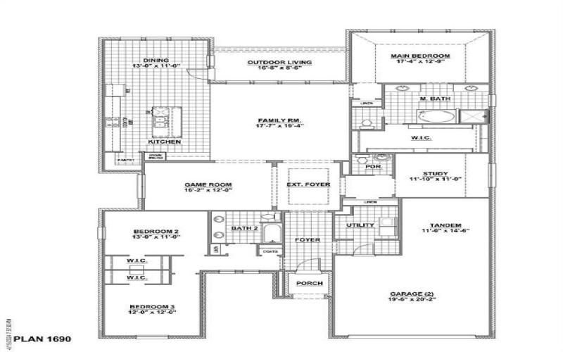 1808 Flowerfield Lane, Mansfield, TX 76063, 3 Habitaciones Habitaciones , ,2 BañosBaños,Residential,En Venta,1808 Flowerfield Lane,21003013
