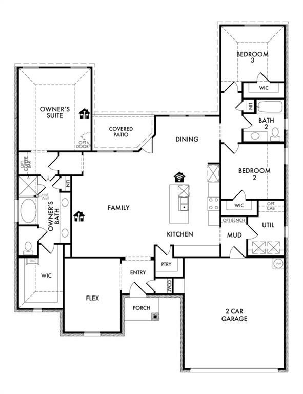 1015 Sedona Trail, Justin, TX 76247, 3 Habitaciones Habitaciones , ,2 BañosBaños,Residential,En Venta,1015 Sedona Trail,21002292