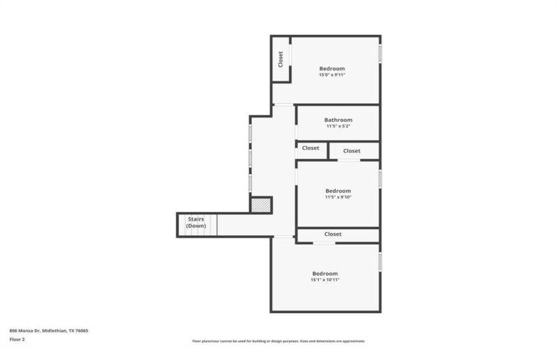 806 Monza Drive, Midlothian, TX 76065, 4 Bedrooms Bedrooms, ,2 BathroomsBathrooms,Residential,For Sale,806 Monza Drive,20936031